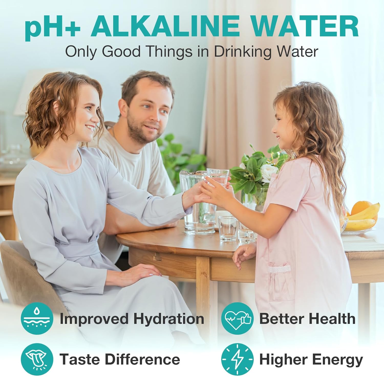 SimPure T1-400ALK 8 Stage 400GPD Under Sink Tankless RO System with UV & Remineralization