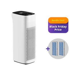 MS18 Smoke Eater HEPA Air Purifier for Smokers Smoking Remove Smoke Smell Odor with Washable Pre-Filter