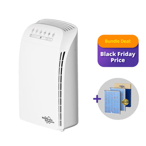 MSA3 Quiet HEPA Air Purifier for Large Room and Bedroom Space Up To 1590 Sq. Ft