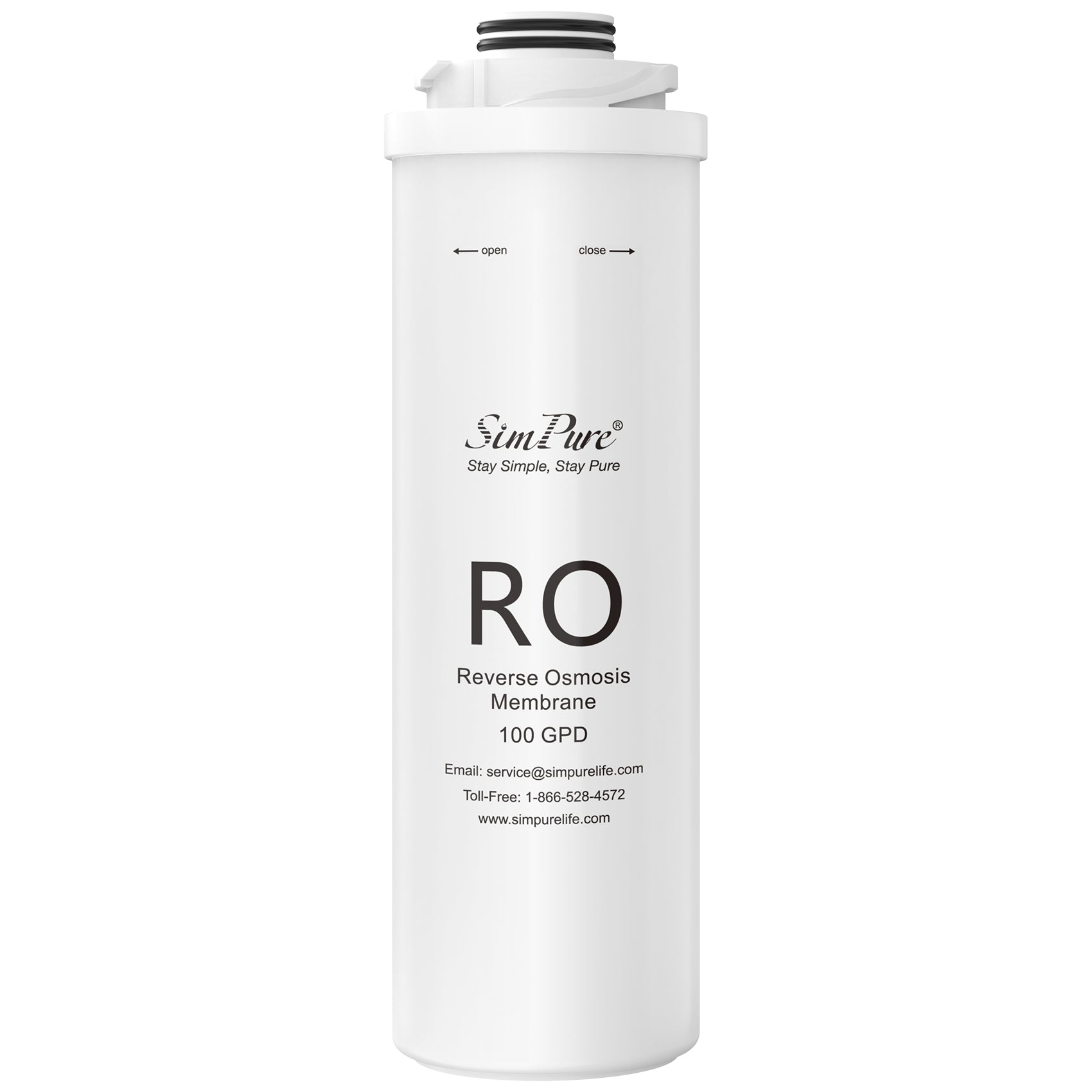 SimPure T1-100 Series RO Filter Replacement Cartridge (12 Months+ Service Life)