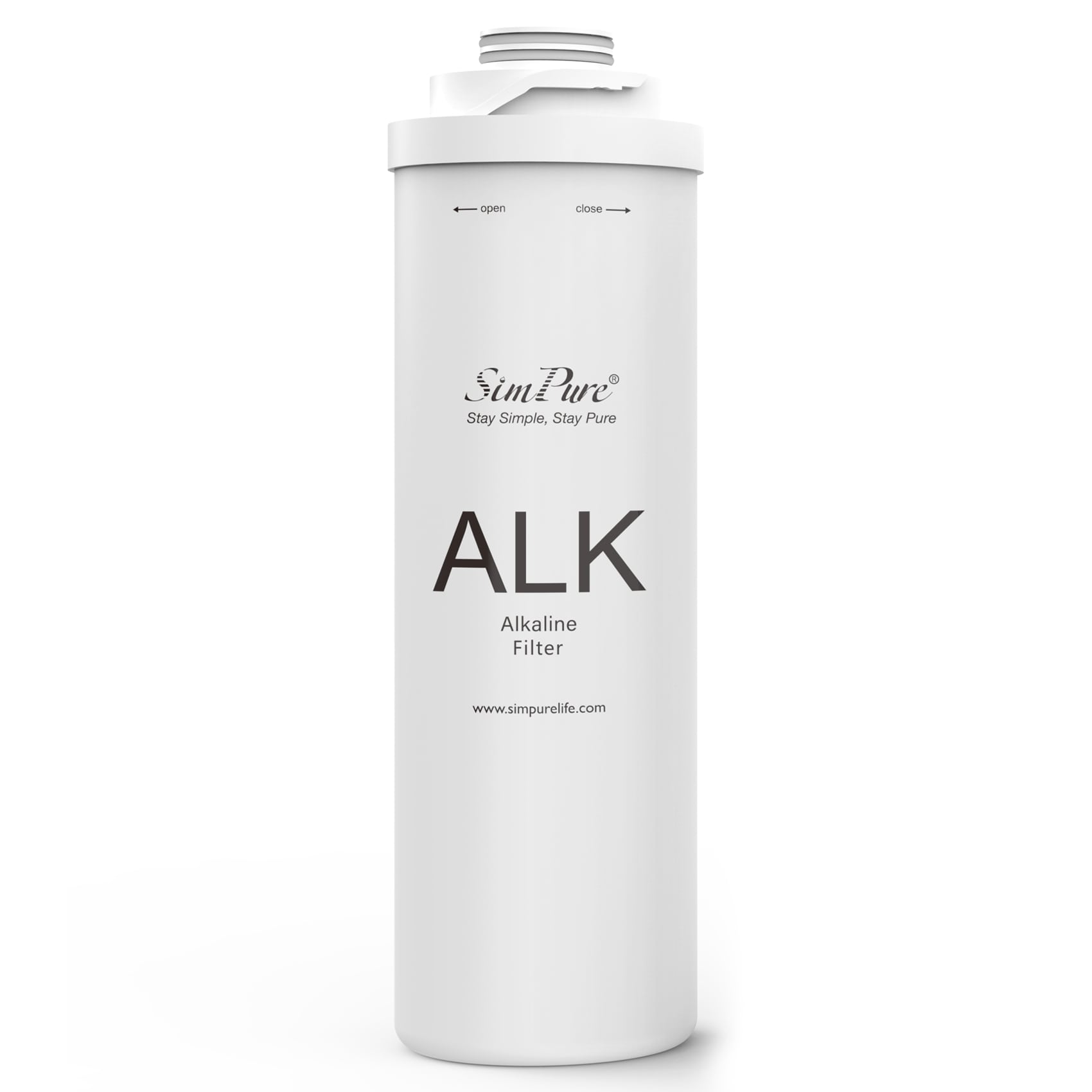 SimPure T1-400/T1-100 Series ALK (Alkaline) Filter Replacement Cartridge (6 Months+ Service Life)