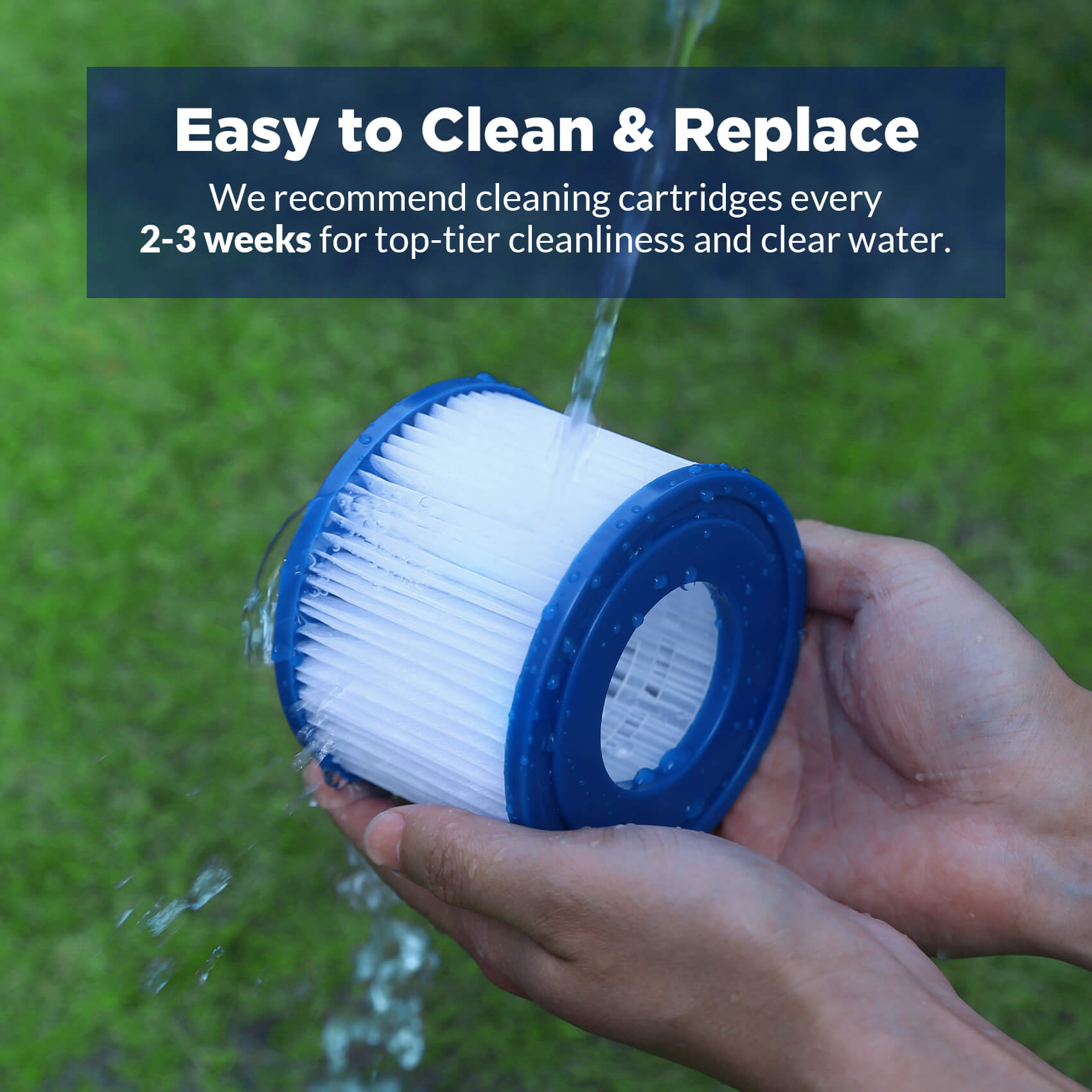 Membrane Solutions F1 Pool Filter For Small Inflatable Kids