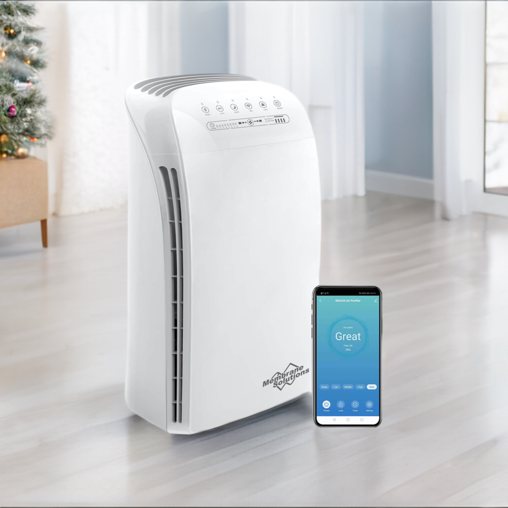 MSA3S Neo Smart Dust Air Purifier Machine Designed for Dust Removal | WiFi Alexa App Controlled Auto Mode