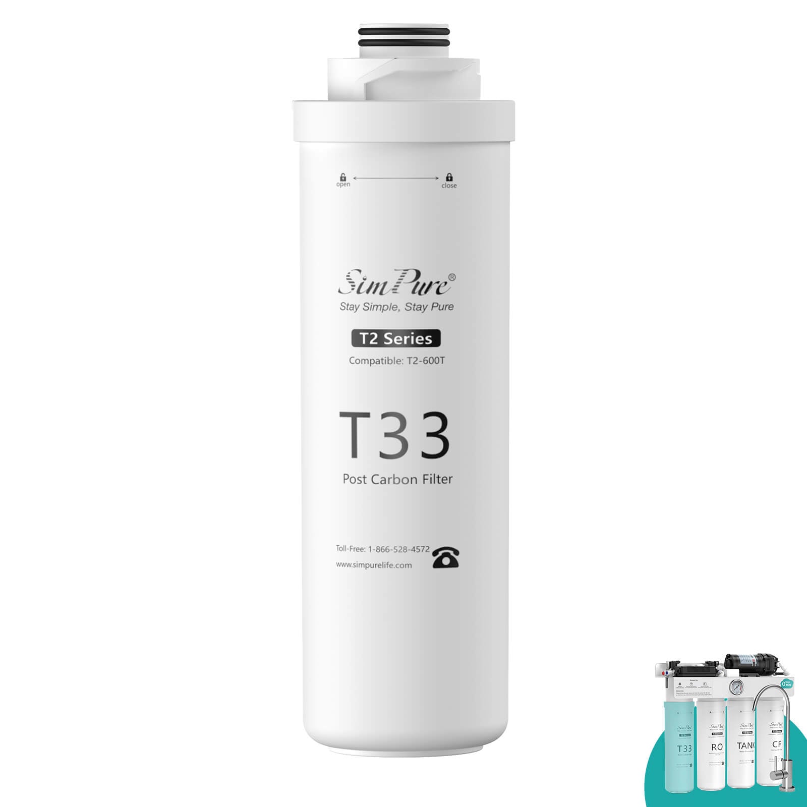 SimPure T2-600T Replacement Filters