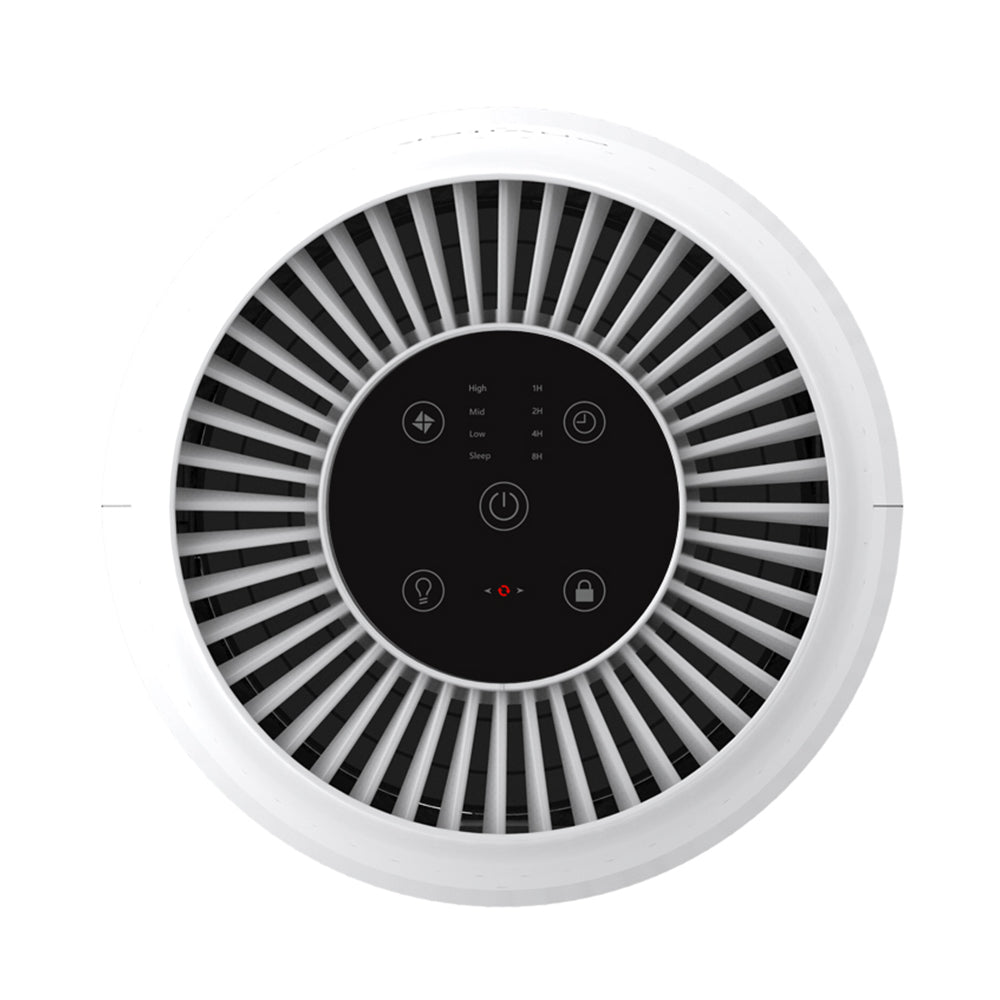 MS120 H13 True HEPA Air Purifier for Small Room Bedroom, Office, Desktop