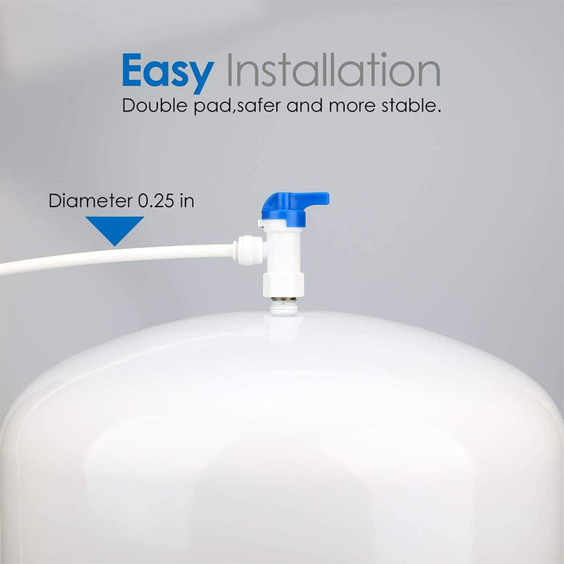 SimPure 3.2 Gallon Water Storage Tank For Reverse Osmosis RO Water Filter System