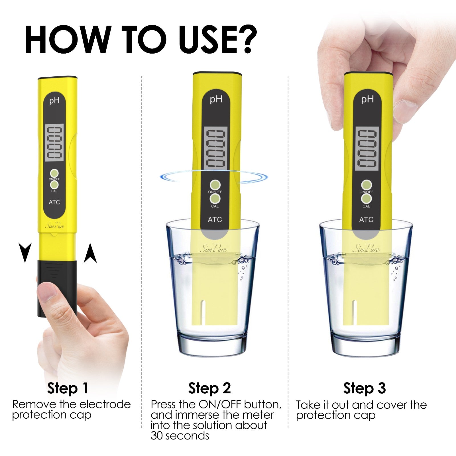 digital ph tester for water