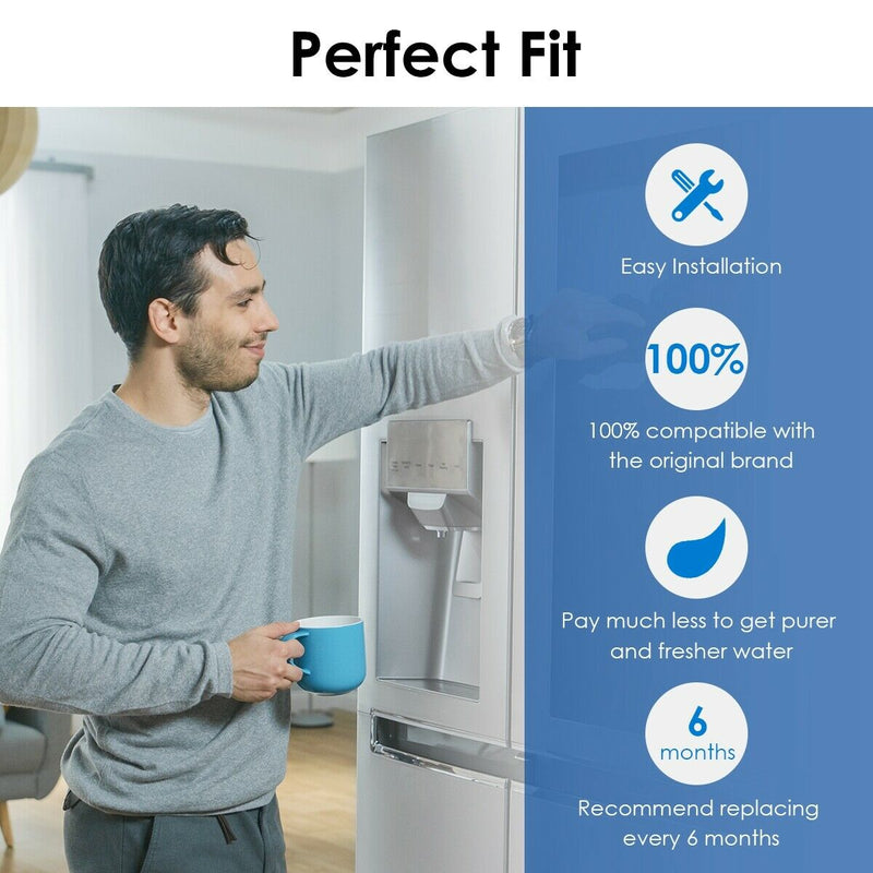 Redypure GE GFSS6KKYCSS Refrigerator Water Filter Replacement For RFC0600A PSHF6PGZBEBB