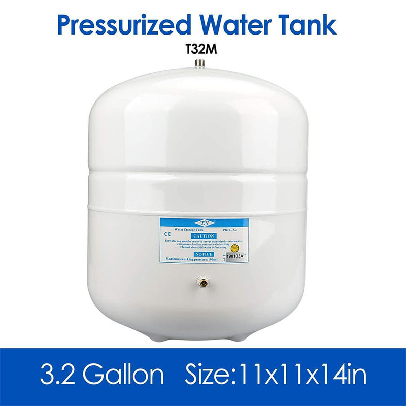 SimPure 3.2 Gallon Water Storage Tank For Reverse Osmosis RO Water Filter System
