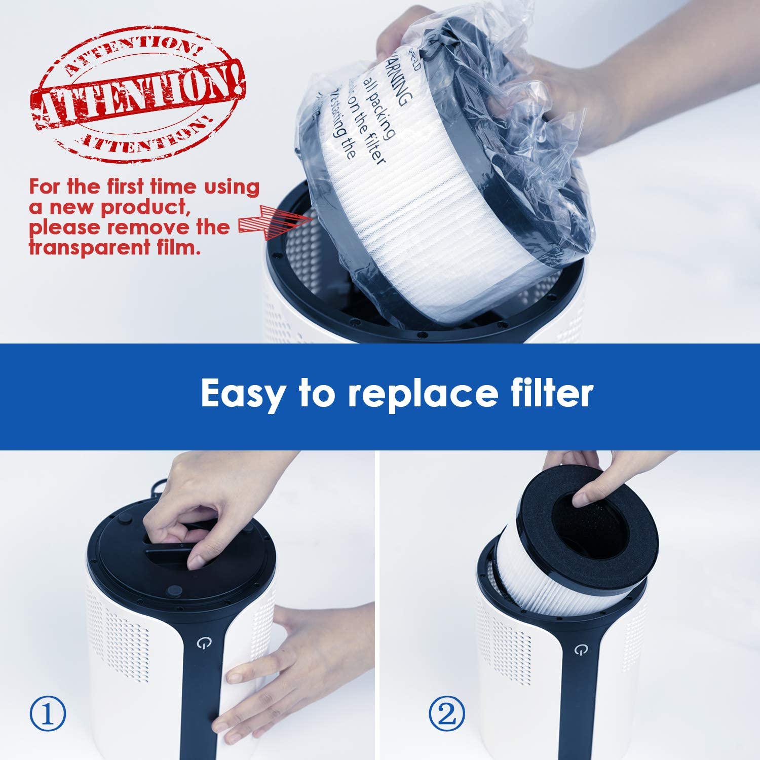 HD3 Air Purifier Filter | True HEPA Replacement