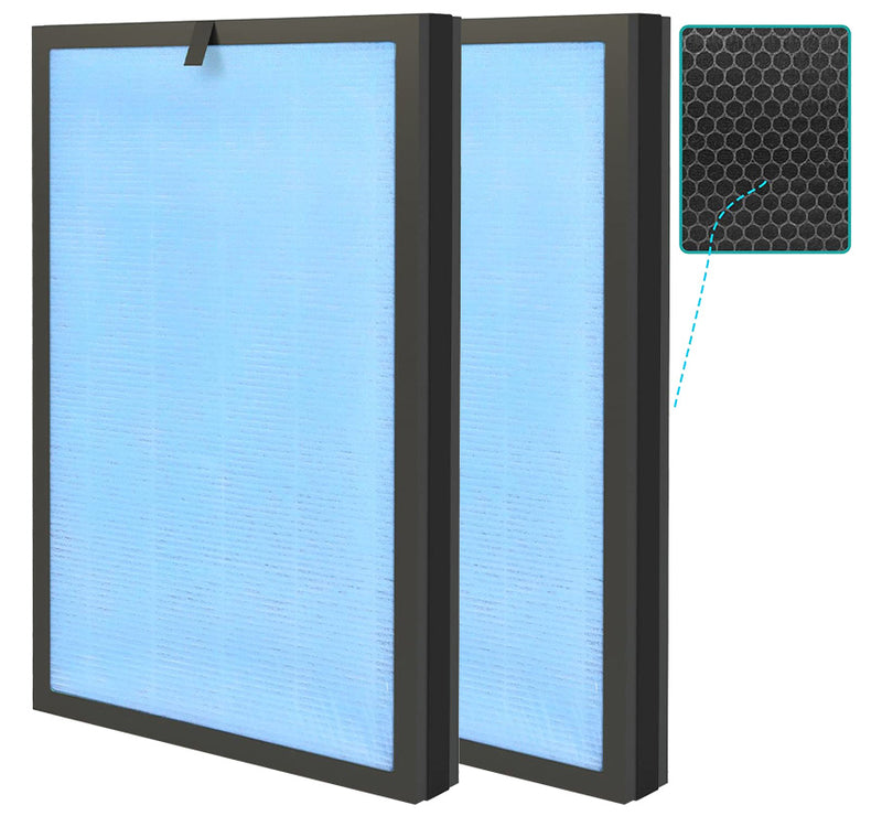 SimPure HP8 Air Purifier Replacement Filter | True HEPA Replacement | 4-Stage Filtration