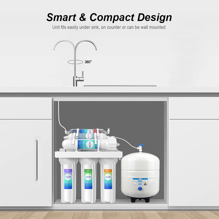 6 stage reverse osmosis water filter system