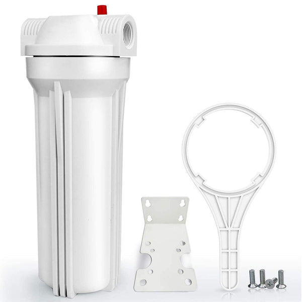 SimPure Whole House Water Filter Housing for Home & RV Use in 2.5 × 10 Inch Standard Size