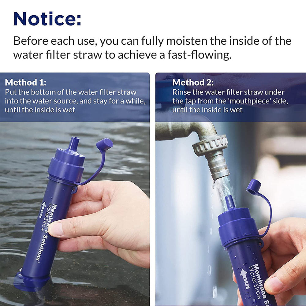 Membrane Solutions Gravity Water Filter Purification Systems Pro 6L for  Emergency Preparedness
