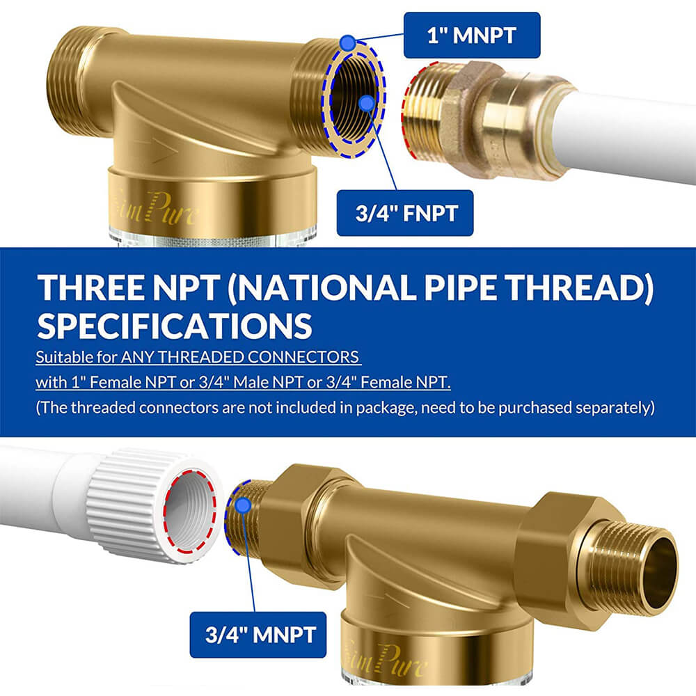 sediment filter for well water