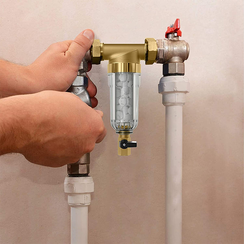  Whole House Anti Scale Spin Down Sediment Water Filter 