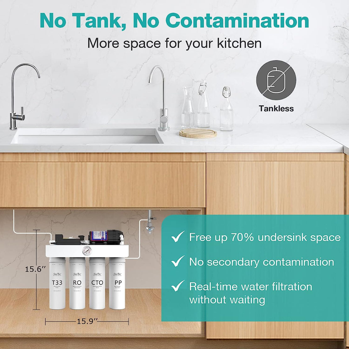 tankless ro water filter system